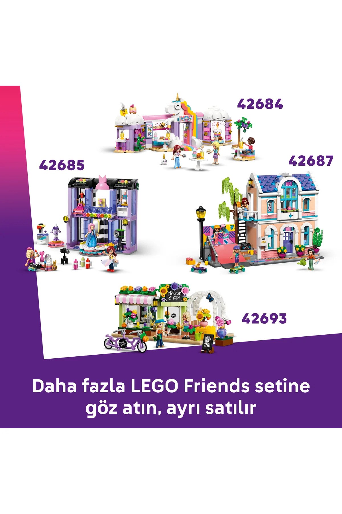 LEGO Friends Yaratıcı Bebek Evi Bavulu 42697-Lego