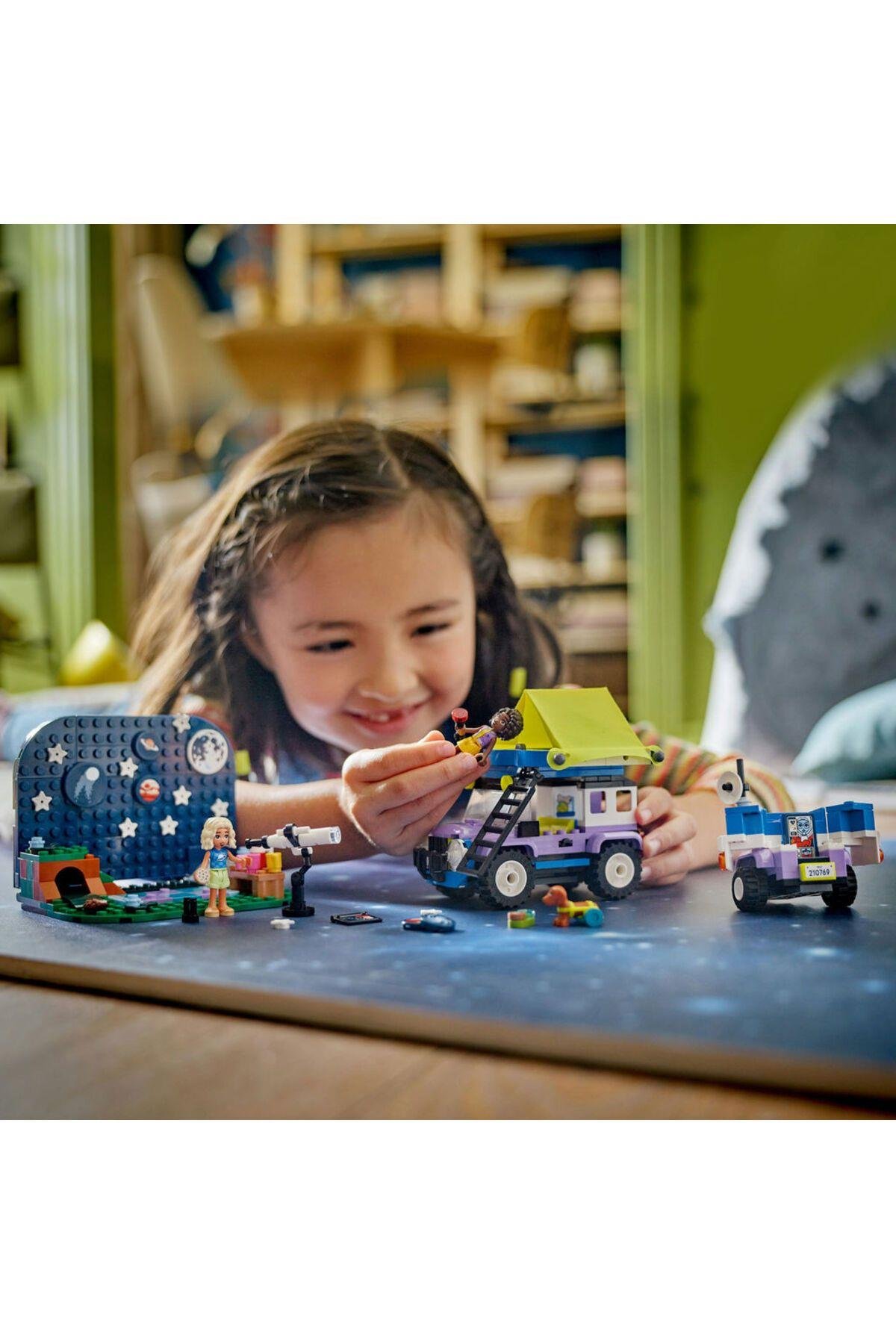 LEGO ® Friends Yıldız Gözlemleme Kamp Aracı 42603 - Yaratıcı Oyuncak Yapım Seti (364 Parça)-Lego