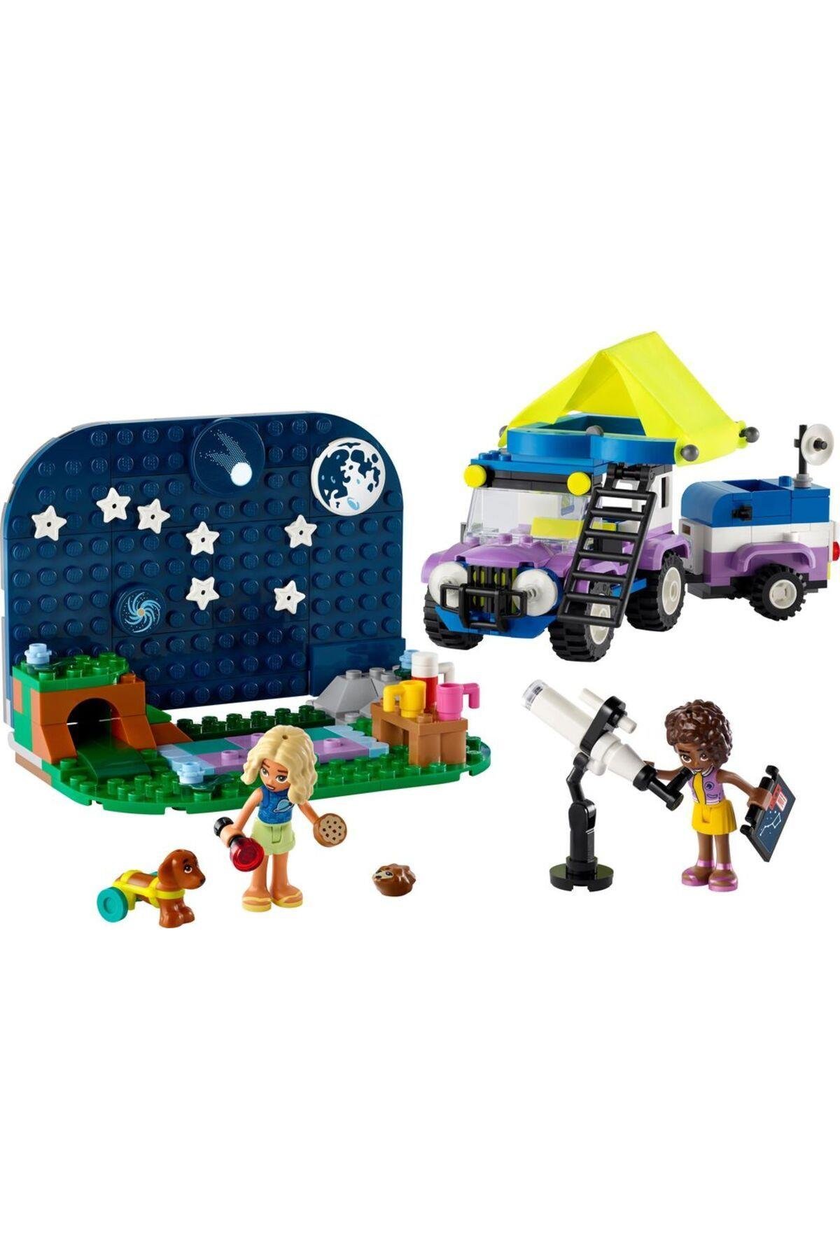 LEGO ® Friends Yıldız Gözlemleme Kamp Aracı 42603 - Yaratıcı Oyuncak Yapım Seti (364 Parça)-Lego