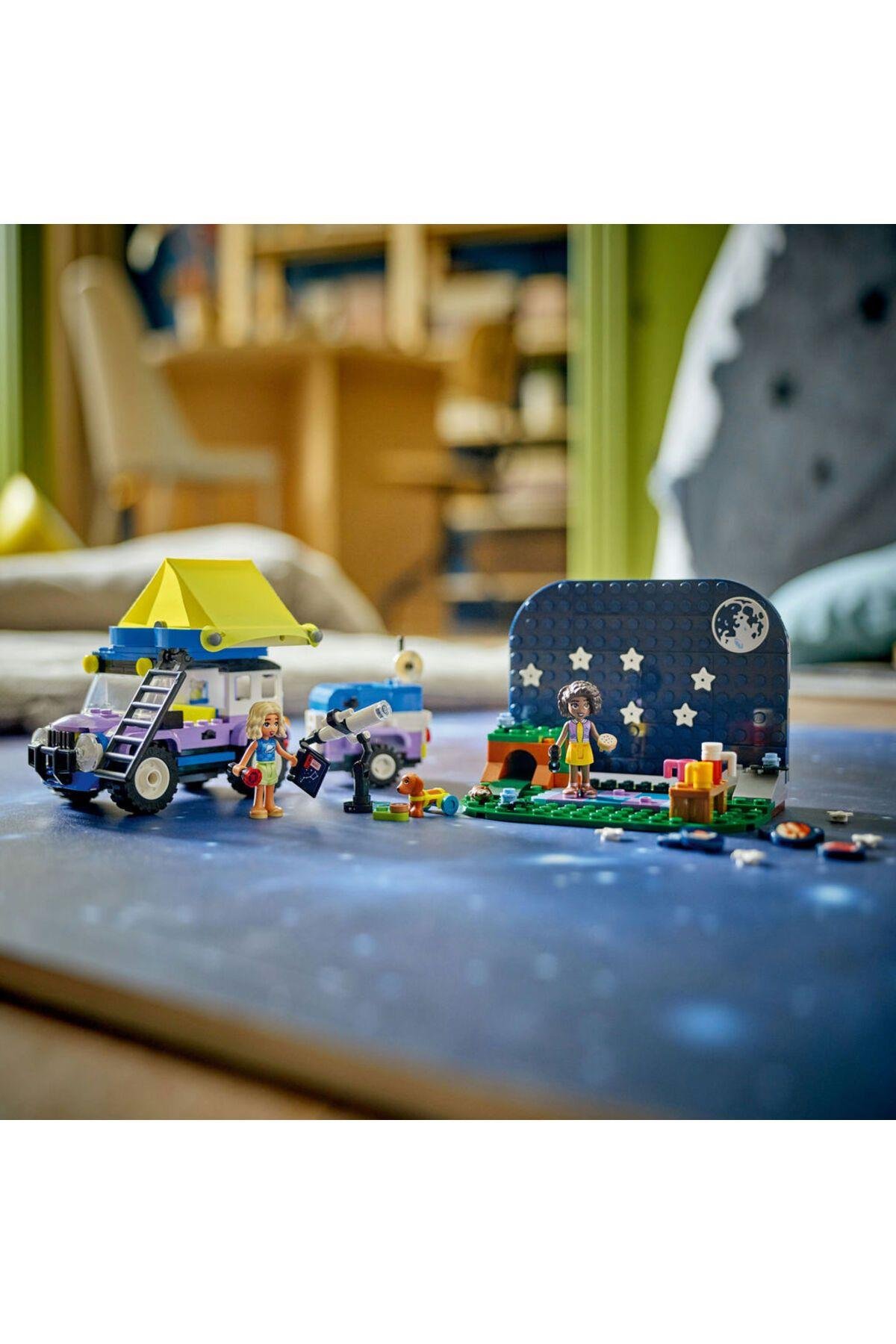 LEGO ® Friends Yıldız Gözlemleme Kamp Aracı 42603 - Yaratıcı Oyuncak Yapım Seti (364 Parça)-Lego