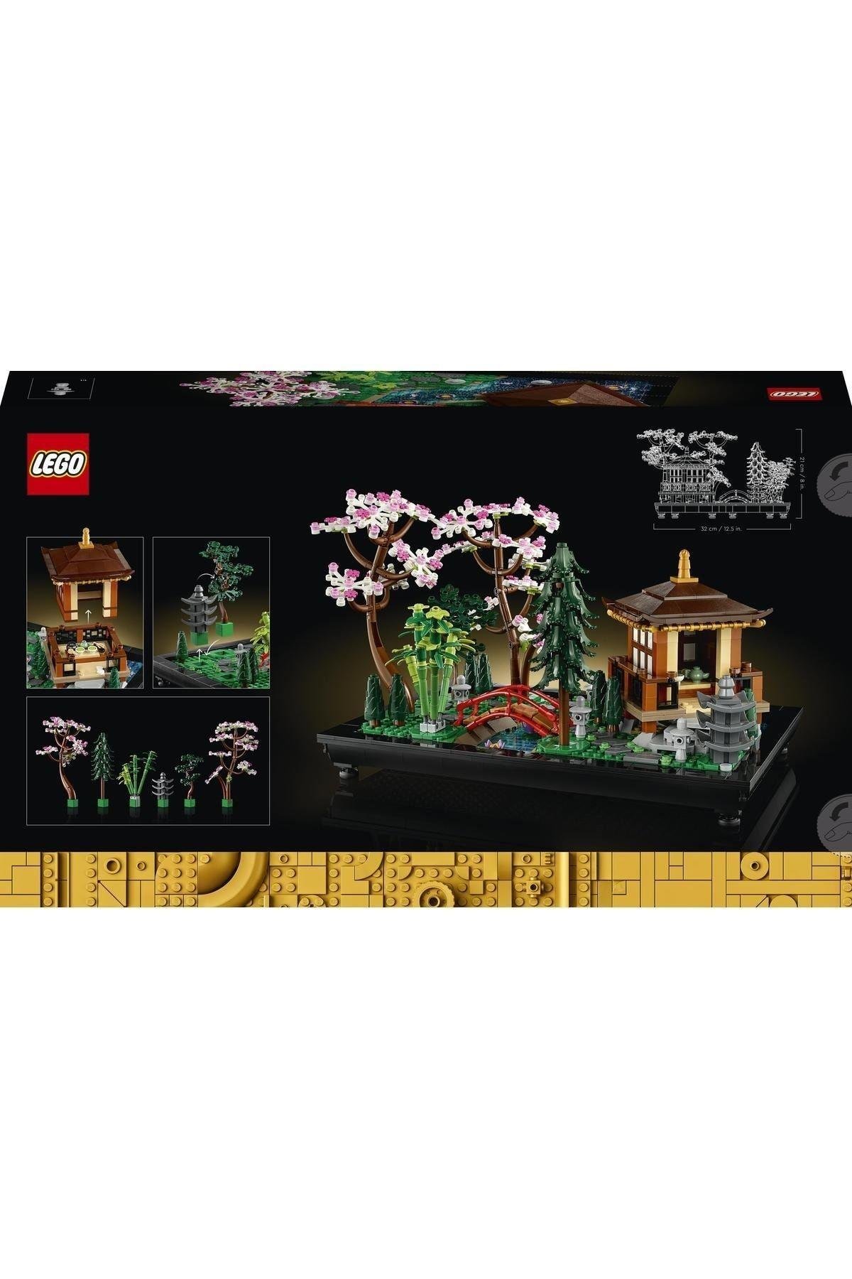 LEGO ® Icons Huzurlu Bahçe 10315 - Yetişkinler için Yaratıcı Yapım ve Sergileme Seti (1363 Parça)-Lego