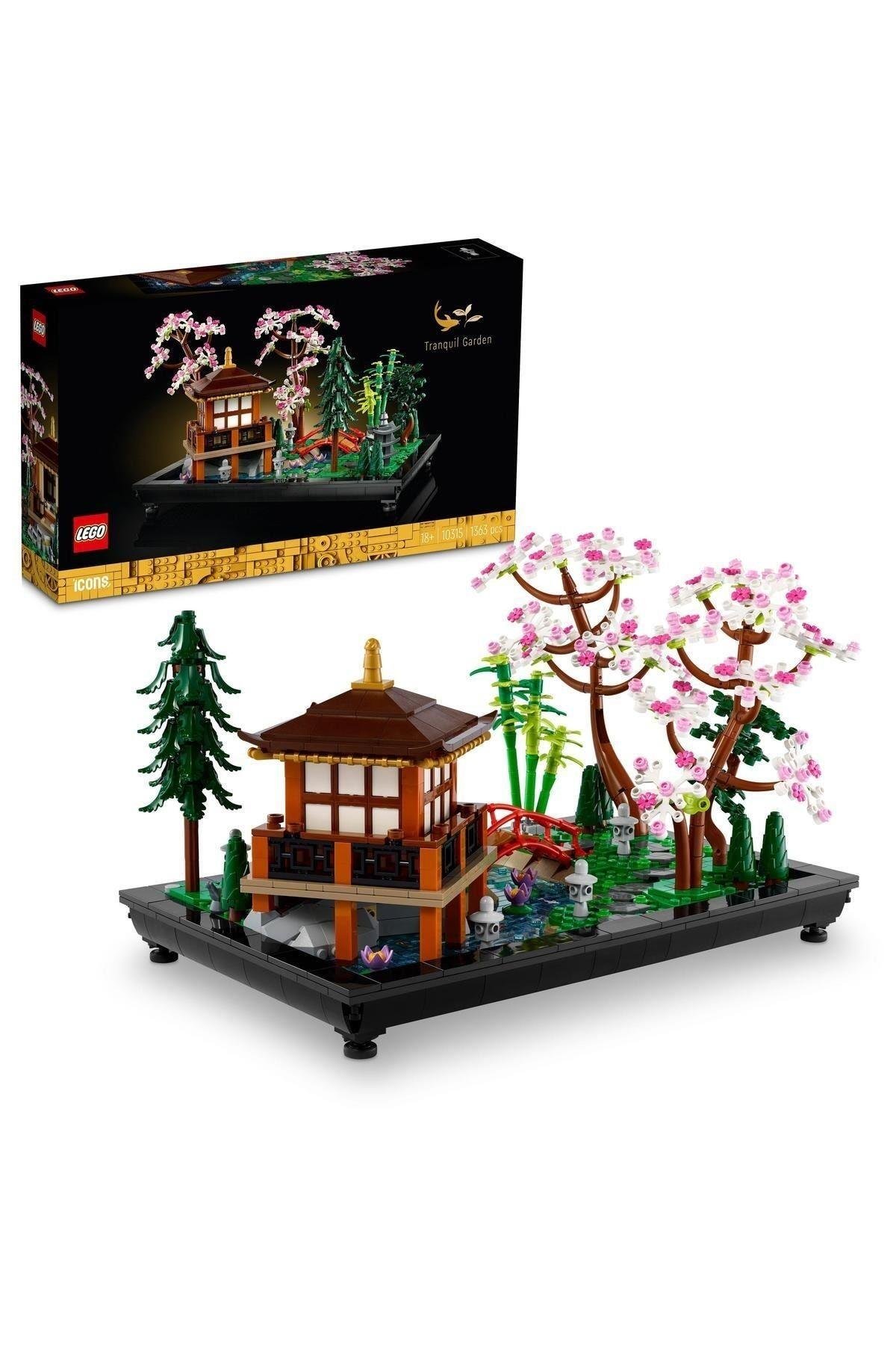 LEGO ® Icons Huzurlu Bahçe 10315 - Yetişkinler için Yaratıcı Yapım ve Sergileme Seti (1363 Parça)-Lego
