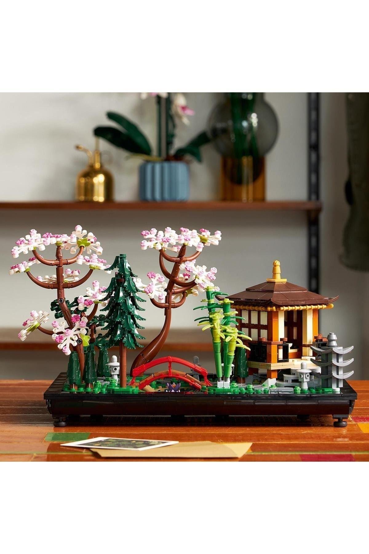 LEGO ® Icons Huzurlu Bahçe 10315 - Yetişkinler için Yaratıcı Yapım ve Sergileme Seti (1363 Parça)-Lego