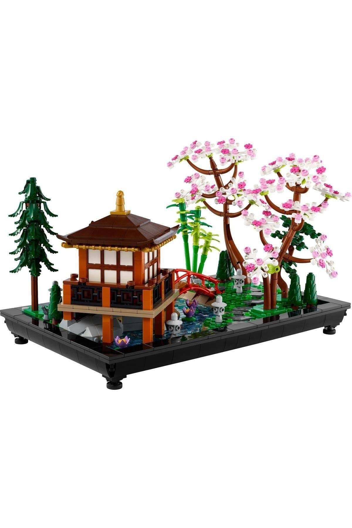 LEGO ® Icons Huzurlu Bahçe 10315 - Yetişkinler için Yaratıcı Yapım ve Sergileme Seti (1363 Parça)-Lego