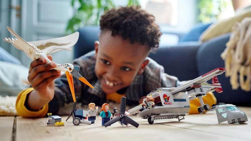 Lego Jurassic World Quetzalcoatlus Uçak Pususu 76947-Lego