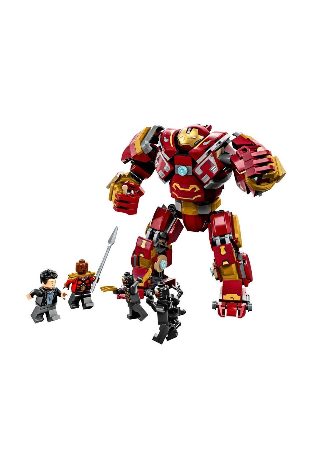 LEGO ® Marvel Hulkbuster: Wakanda Savaşı 76247 - 8 Yaş ve Üzeri Çocuklar için Yapım Seti (385 Parça)-Lego
