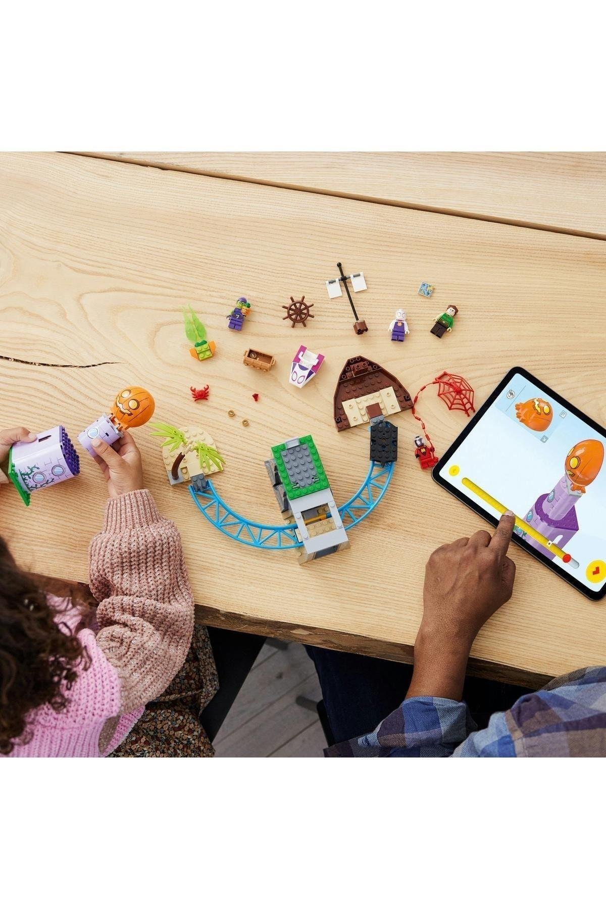 LEGO ® Marvel Spidey Ekibi Yeşil Goblin’in Deniz Fenerinde 10790 - Yaratıcı Oyuncak Seti(149 Parça)-Lego