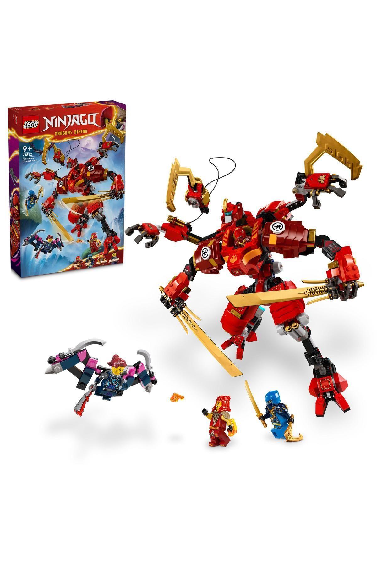 LEGO ® NINJAGO® Kai’nin Ninja Tırmanma Robotu 71812 - 9 Yaş ve Üzeri İçin Yapım Seti (623 Parça)-Lego