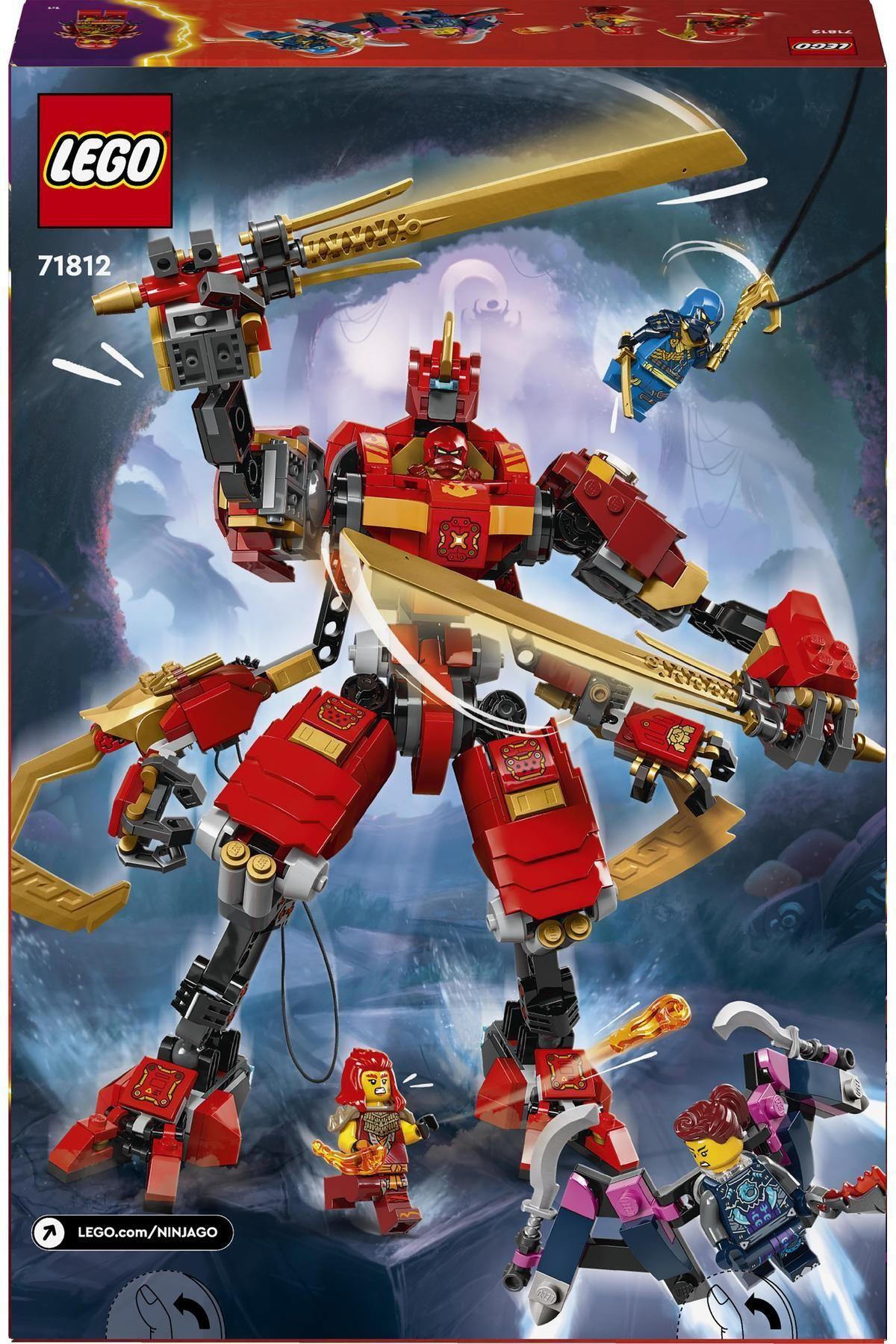 LEGO ® NINJAGO® Kai’nin Ninja Tırmanma Robotu 71812 - 9 Yaş ve Üzeri İçin Yapım Seti (623 Parça)-Lego