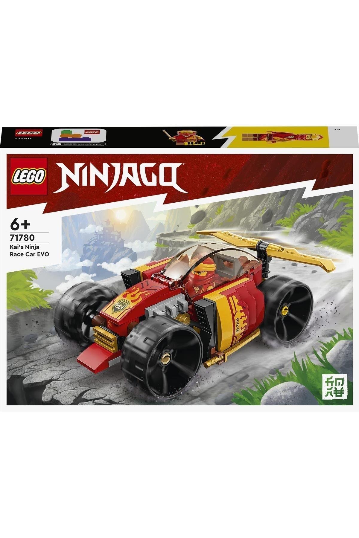 LEGO ® NINJAGO® Kai’nin Ninja Yarış Arabası EVO 71780 - 6 Yaş ve Üzeri için Yapım Seti (94 Parça)-Lego