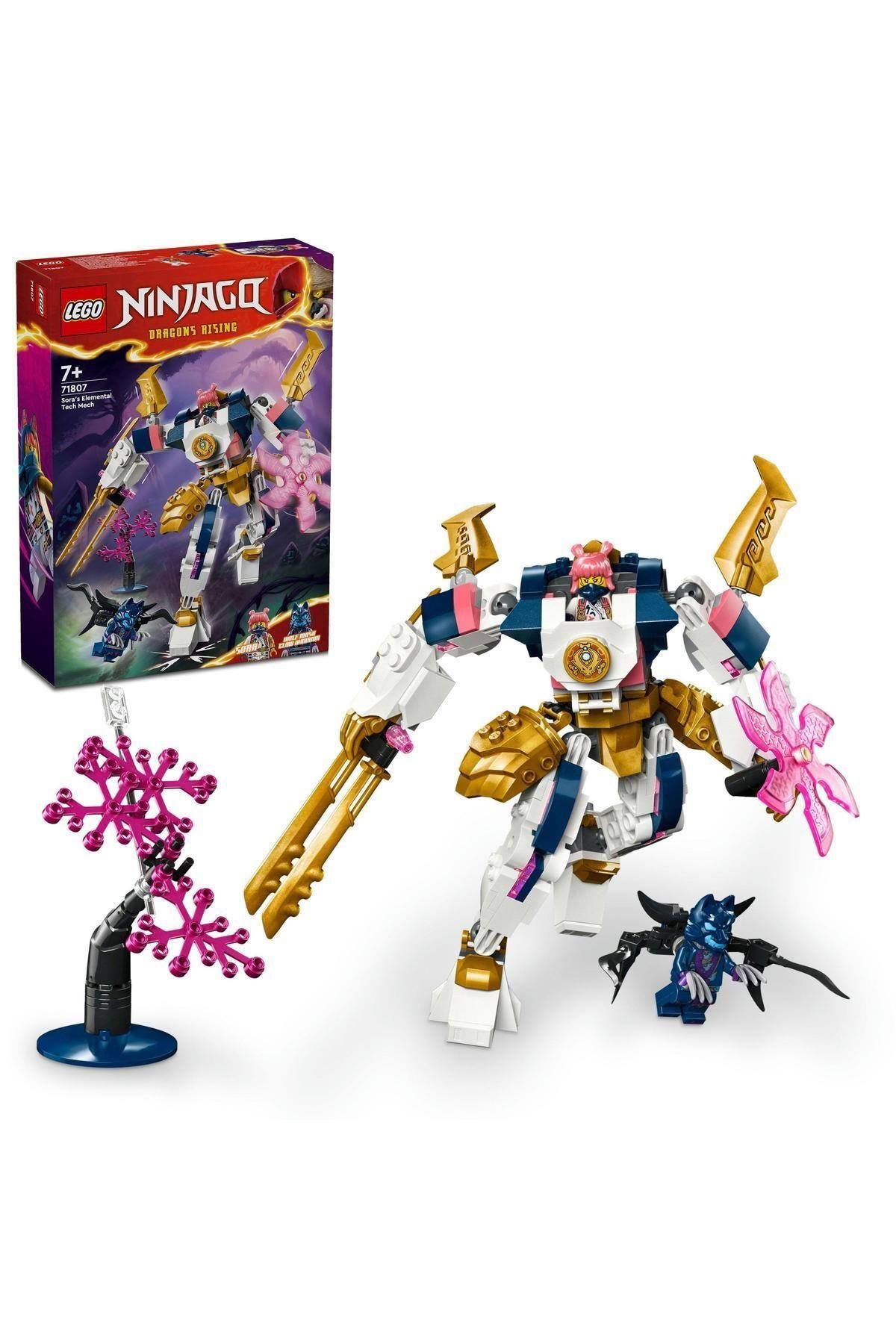 LEGO ® NINJAGO® Sora’nın Teknoloji Elementi Robotu Oyuncağı 71807 (209 Parça)-Lego