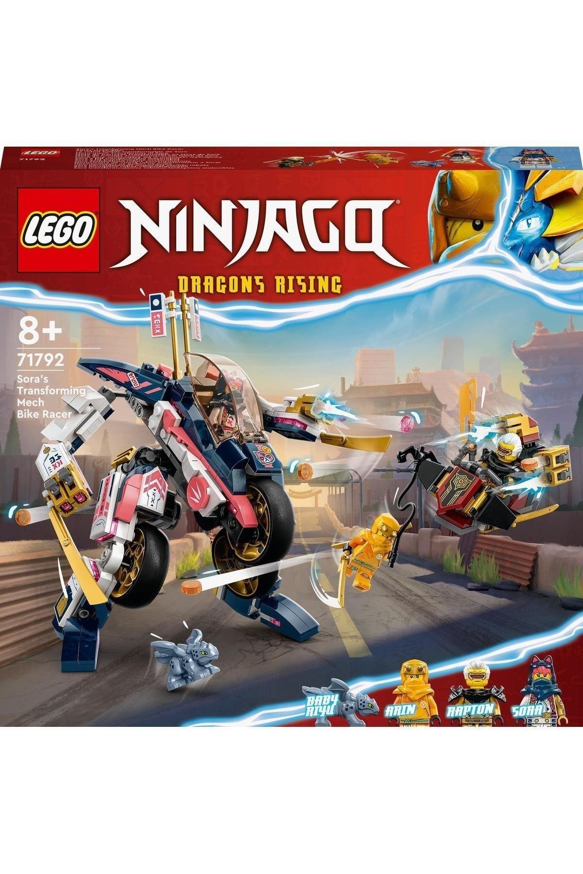 LEGO ®  Ninjago Sora'nın Dönüşen Robot Motosiklet Yarışçısı 71792-Lego