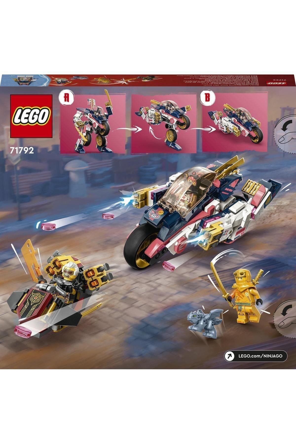 LEGO ®  Ninjago Sora'nın Dönüşen Robot Motosiklet Yarışçısı 71792-Lego