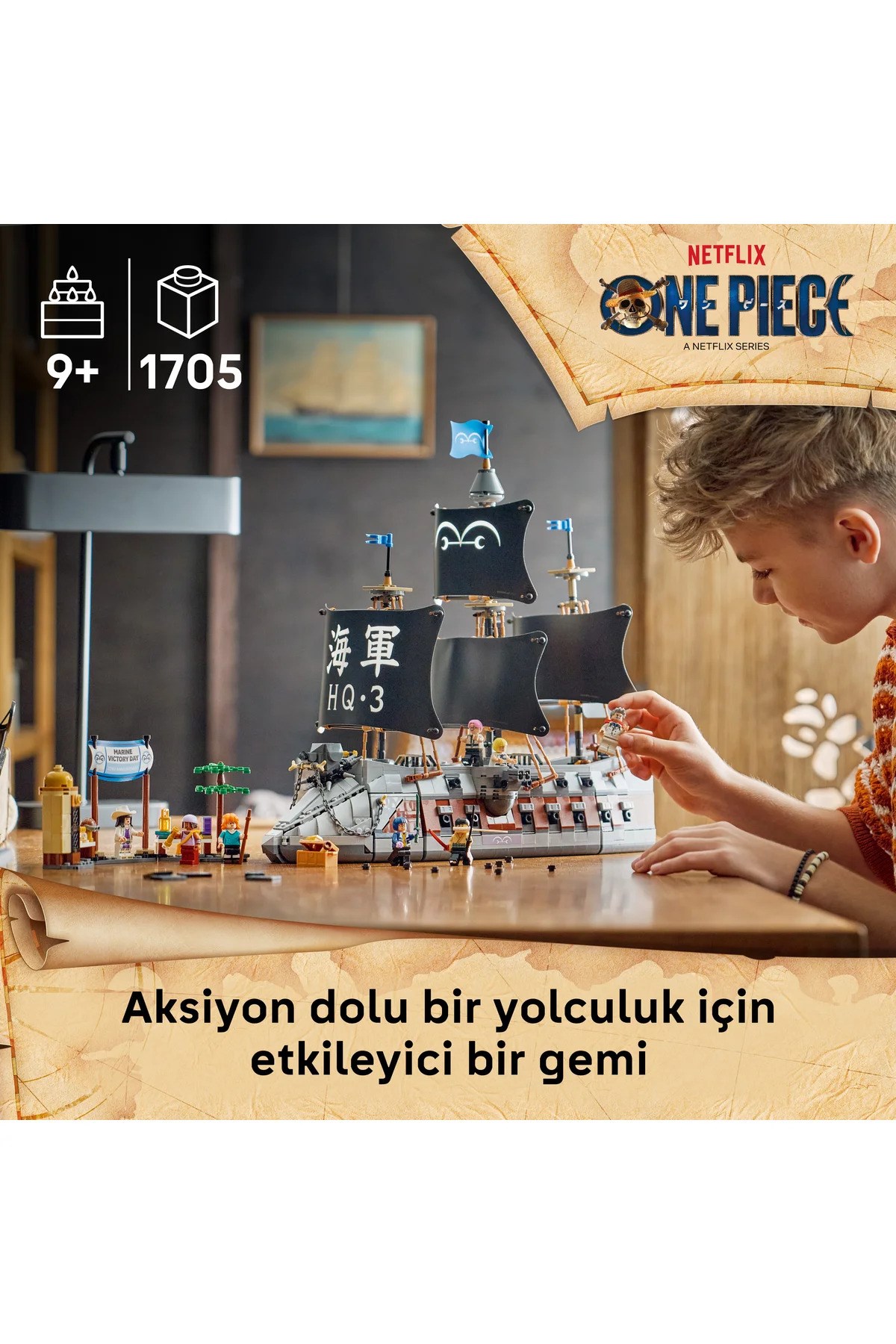 LEGO One Piece Garp’ın Savaş Gemisi 75646-Lego
