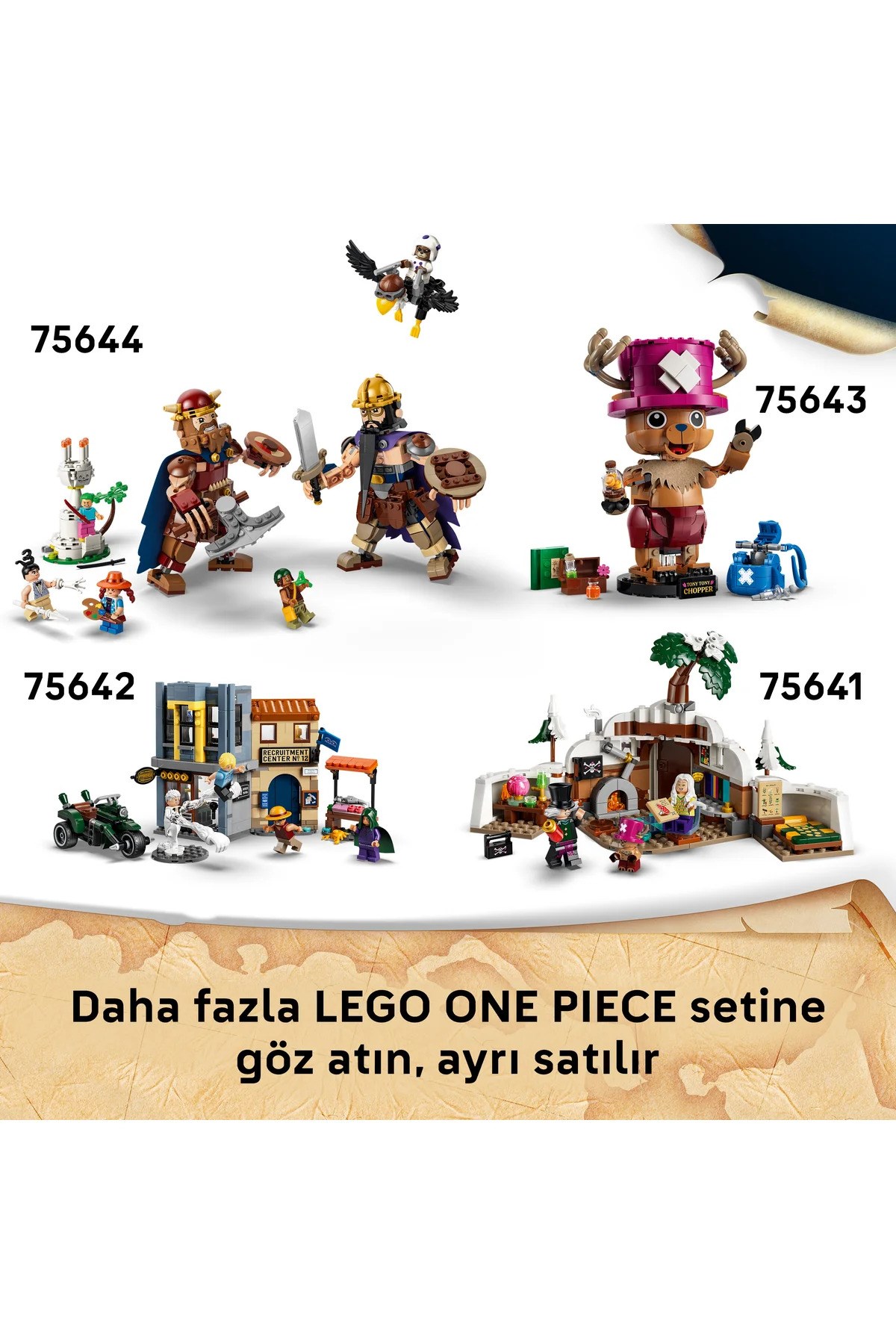 LEGO One Piece Garp’ın Savaş Gemisi 75646-Lego