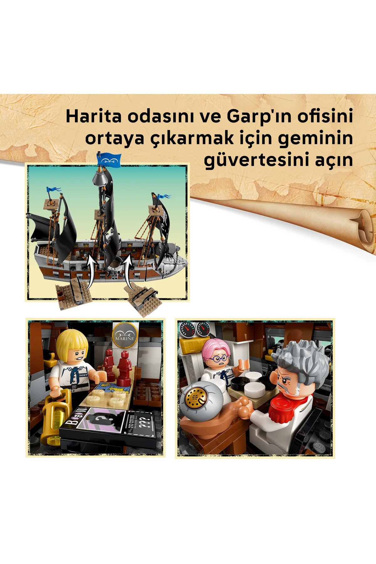 LEGO One Piece Garp’ın Savaş Gemisi 75646-Lego
