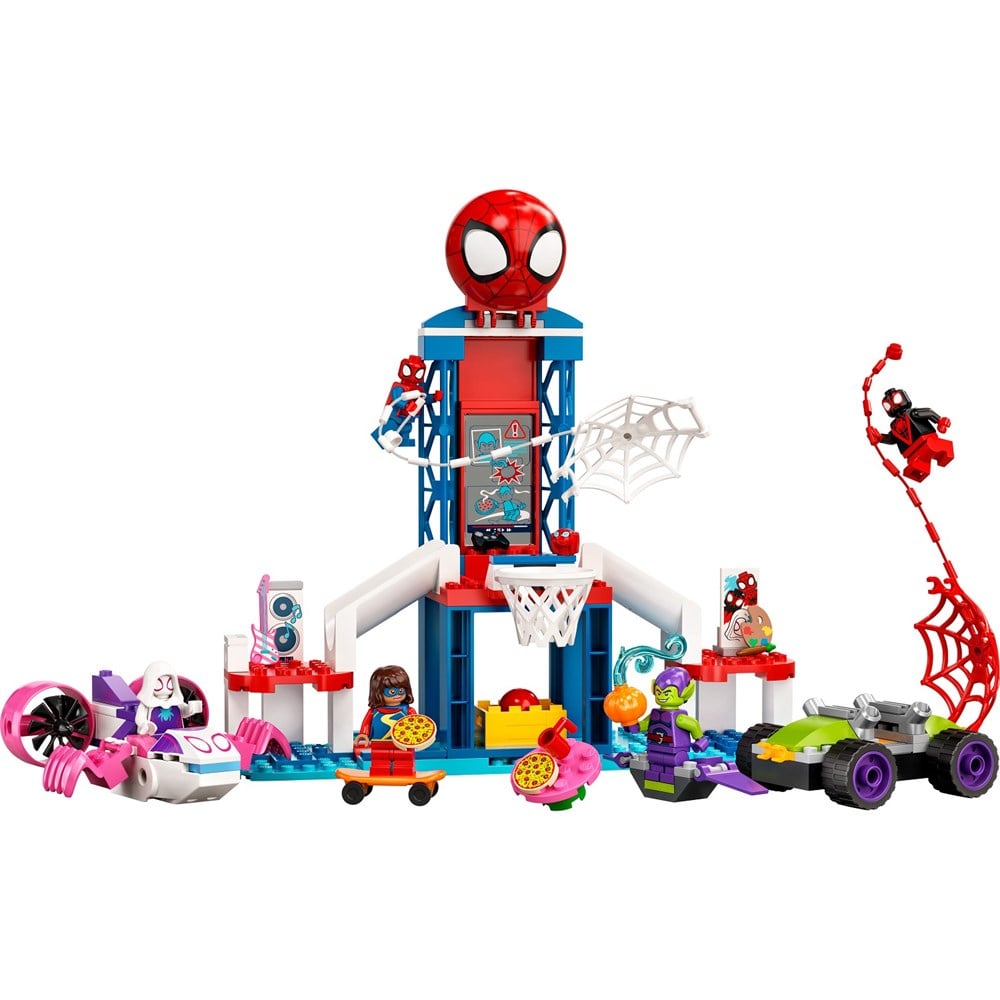 Lego Örümcek Adam Ağ Merkezi 10784-Lego