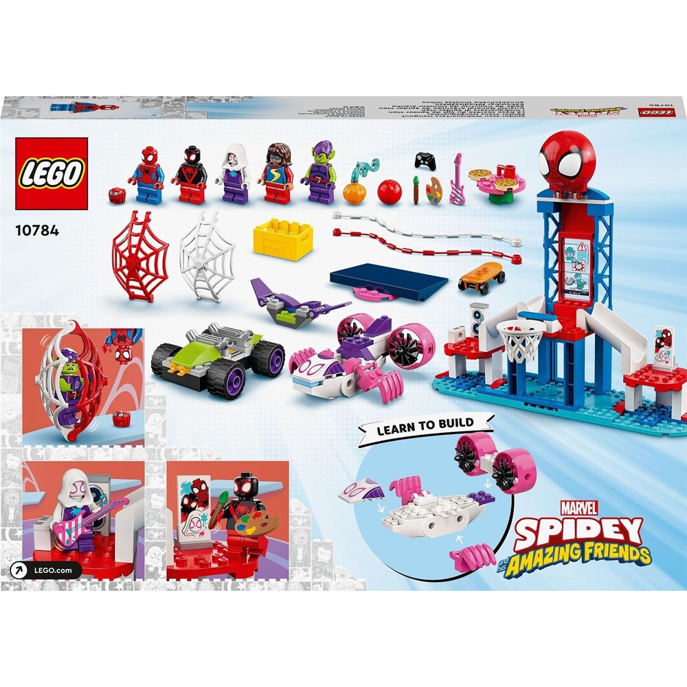 Lego Örümcek Adam Ağ Merkezi 10784-Lego