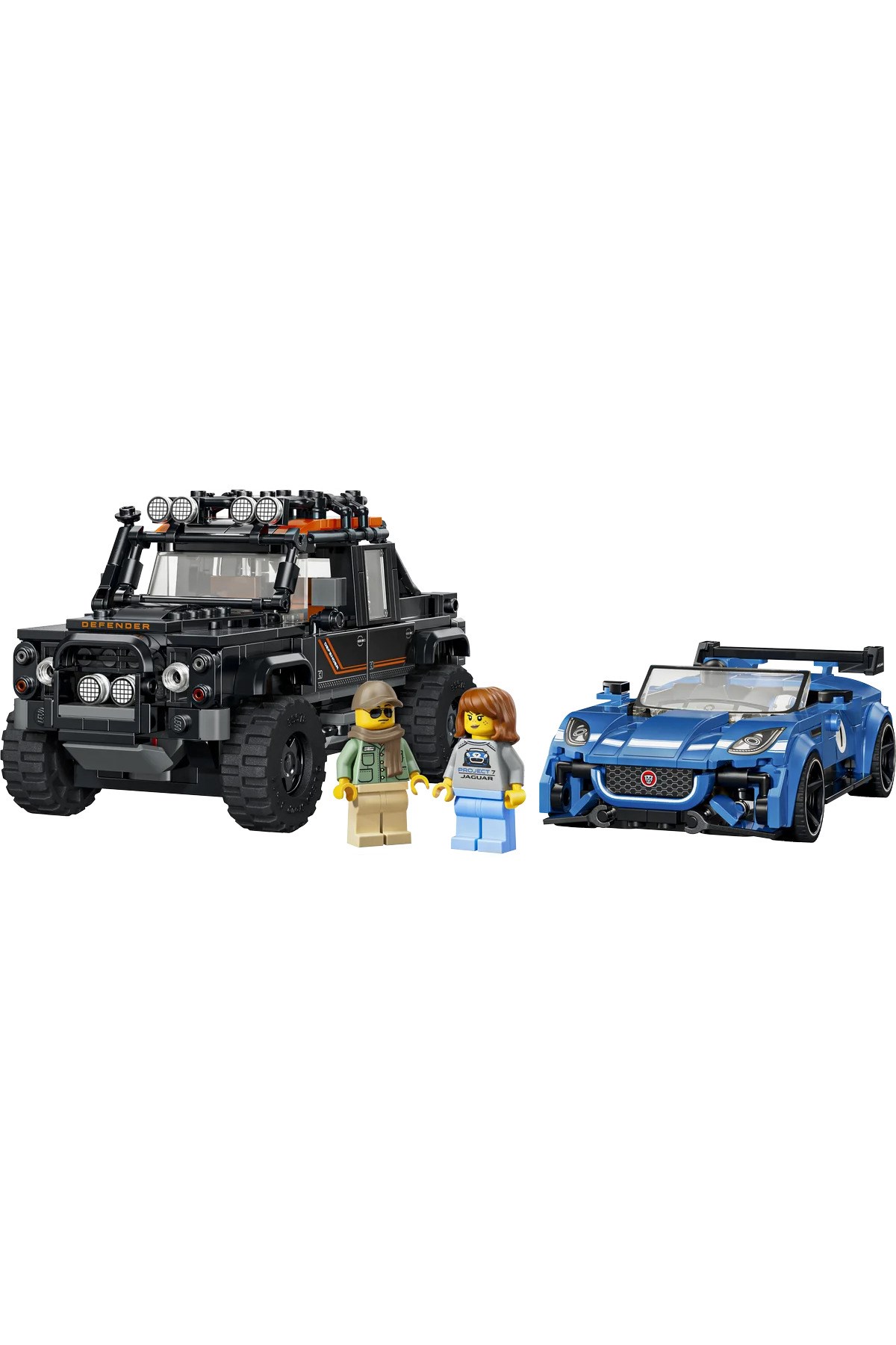 LEGO Speed Champions Jaguar Project 7 ve Land Rover Defender 77264-Lego