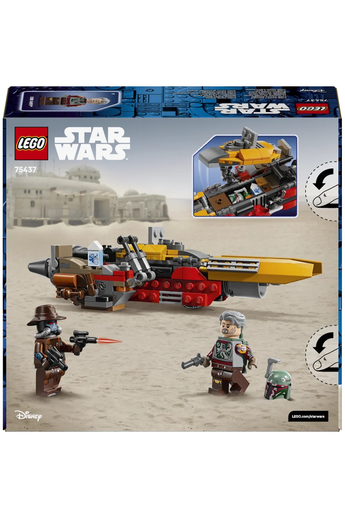LEGO Star Wars: The Mandalorian Cobb Vanth’ın Hız Motoru-Lego