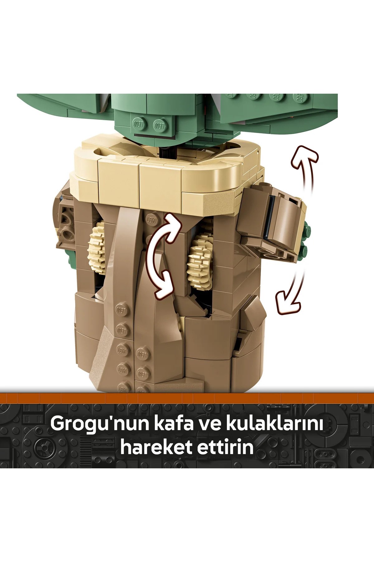 LEGO Star Wars Uçan Bebek Arabalı Grogu 75403-Lego