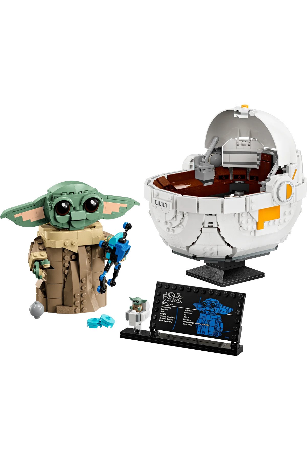 LEGO Star Wars Uçan Bebek Arabalı Grogu 75403-Lego