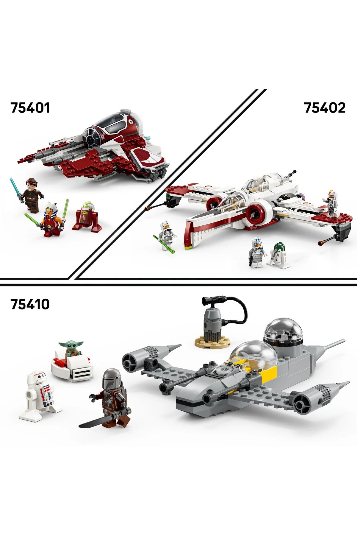 LEGO Star Wars Uçan Bebek Arabalı Grogu 75403-Lego
