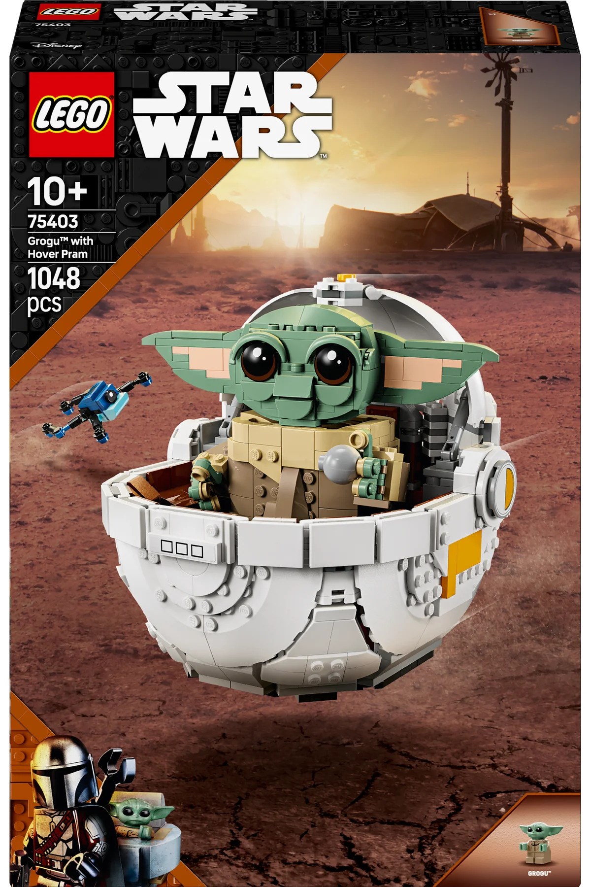 LEGO Star Wars Uçan Bebek Arabalı Grogu 75403-Lego