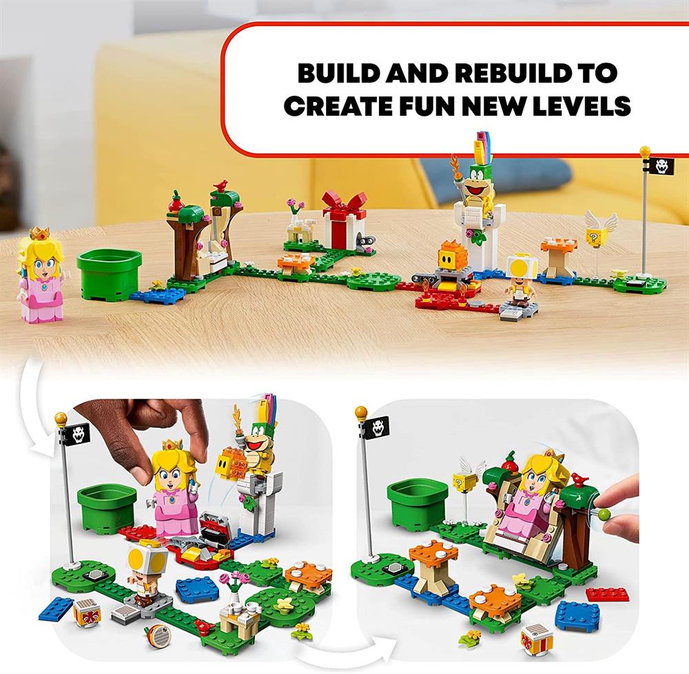 LEGO Super Mario Peach ile Maceraya Başlangıç Seti 71403-Lego