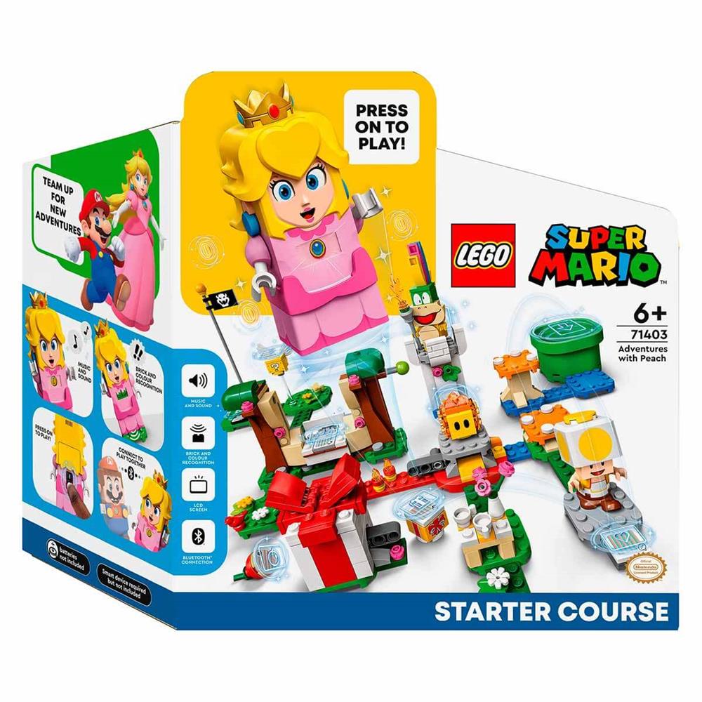 LEGO Super Mario Peach ile Maceraya Başlangıç Seti 71403-Lego