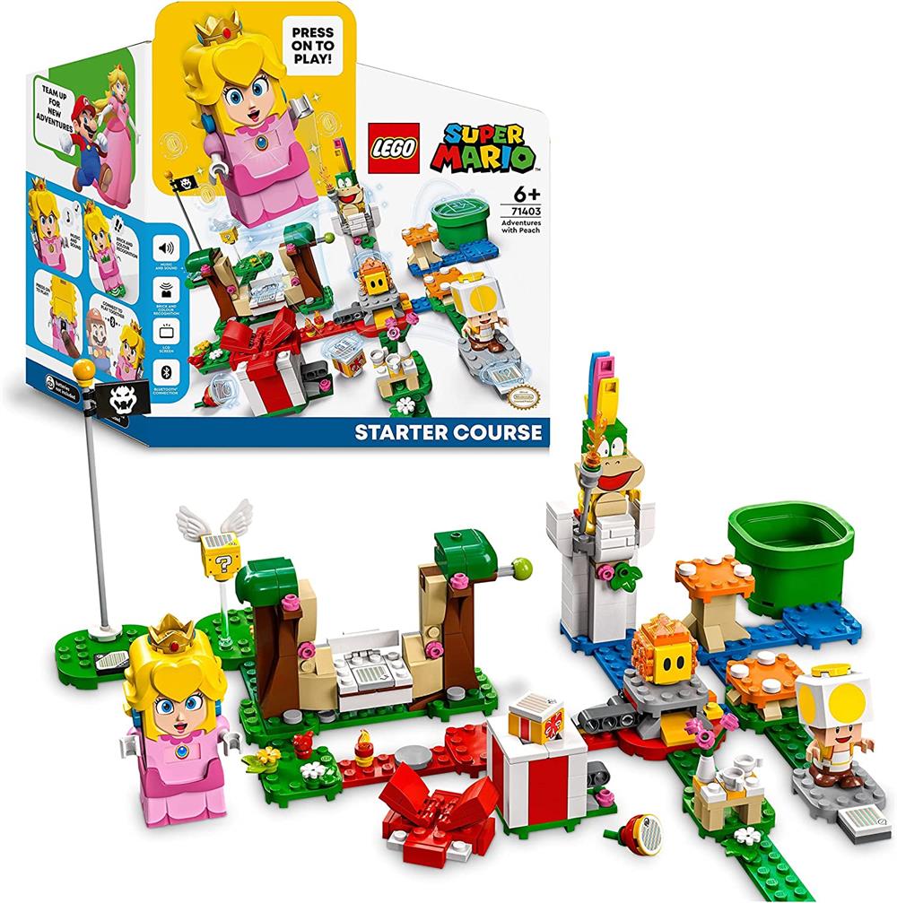LEGO Super Mario Peach ile Maceraya Başlangıç Seti 71403-Lego