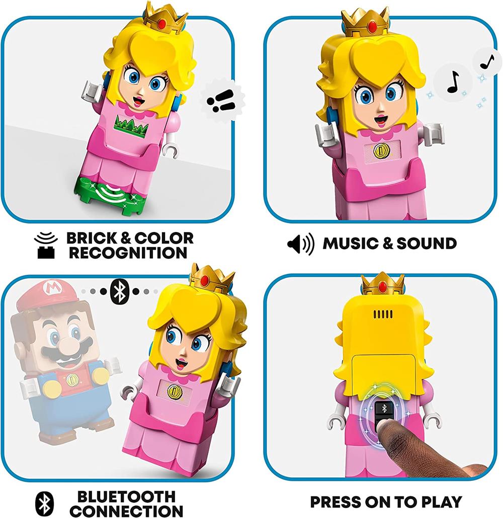 LEGO Super Mario Peach ile Maceraya Başlangıç Seti 71403-Lego