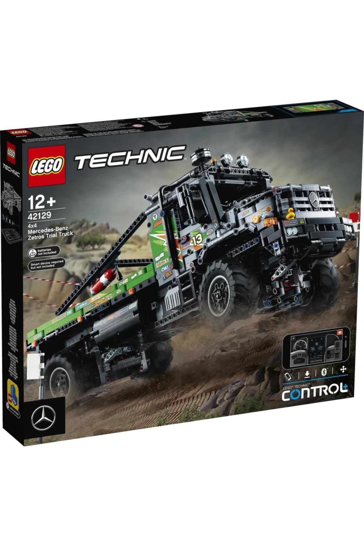 LEGO ® Technic 4x4 Mercedes-Benz Zetros Kamyon 42129 - Koleksiyonluk Model Yapım Seti(2110 Parça)-Lego Technic