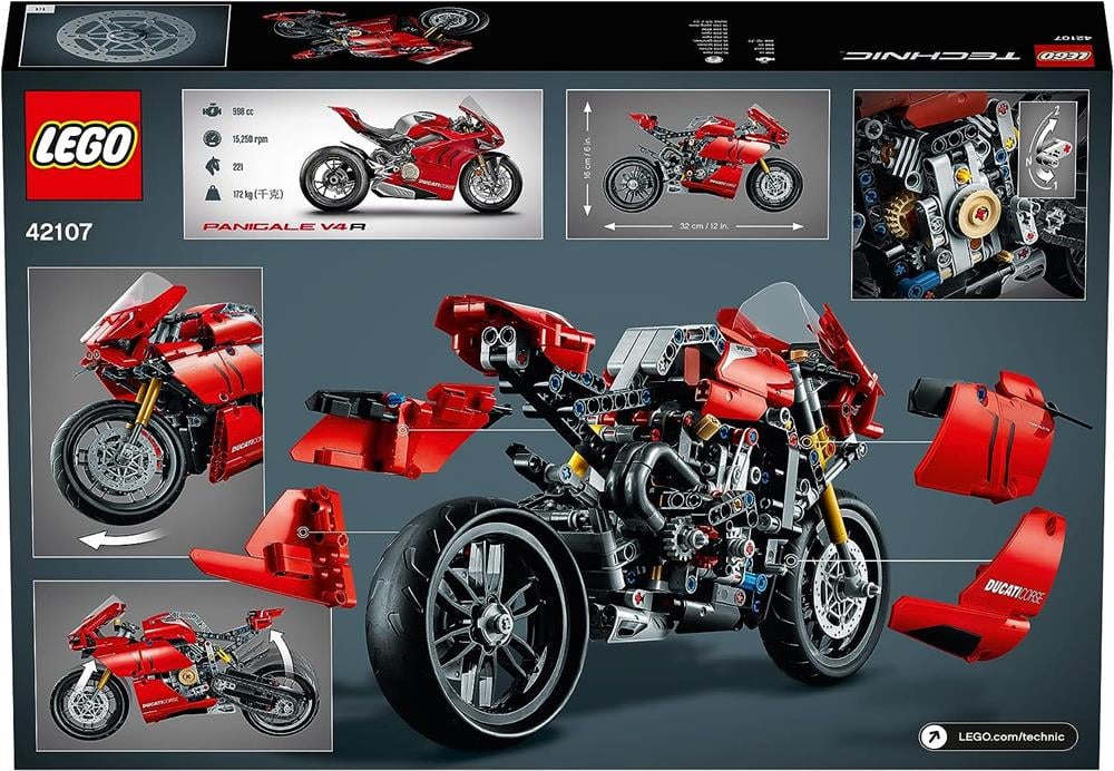 LEGO Technic Ducati Panigale V4 R 42107-Lego