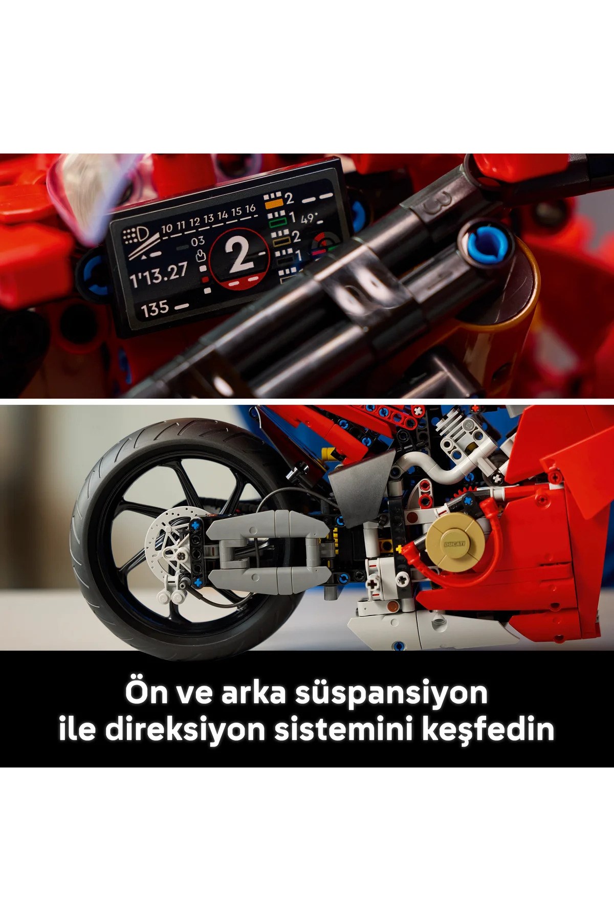 LEGO Technic Ducati Panigale V4 S Motosiklet 42202-Lego Technic