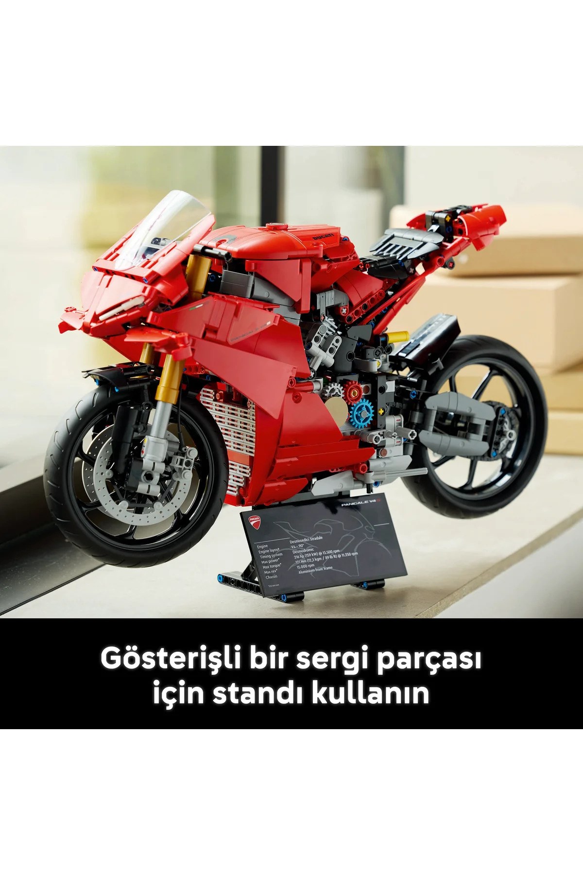 LEGO Technic Ducati Panigale V4 S Motosiklet 42202-Lego Technic