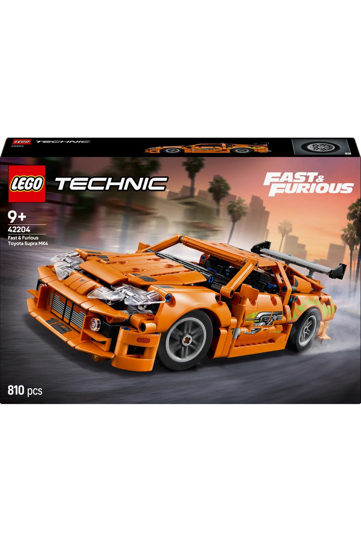 LEGO Technic Fast and Furious Toyota Supra MK4 42204-Lego