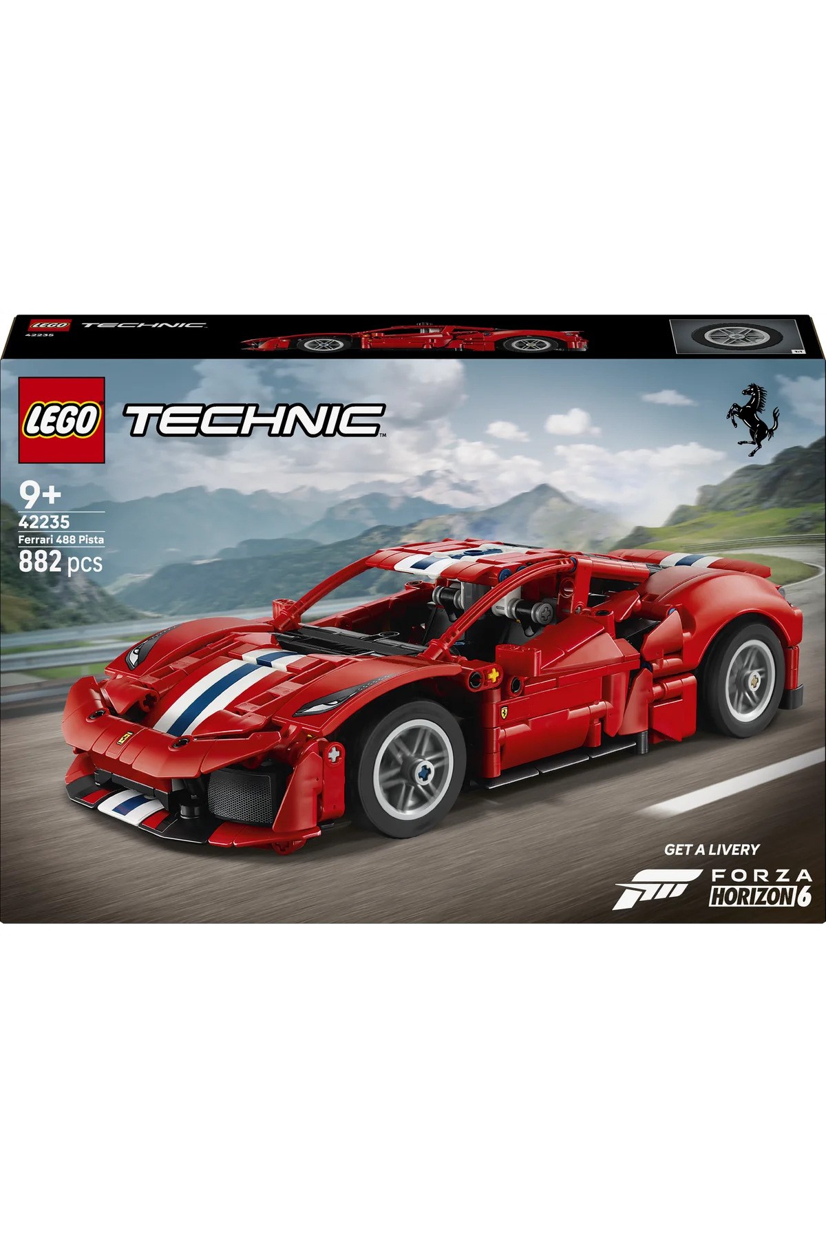 LEGO Technic Ferrari 488 PISTA Araba 42235-Lego Technic