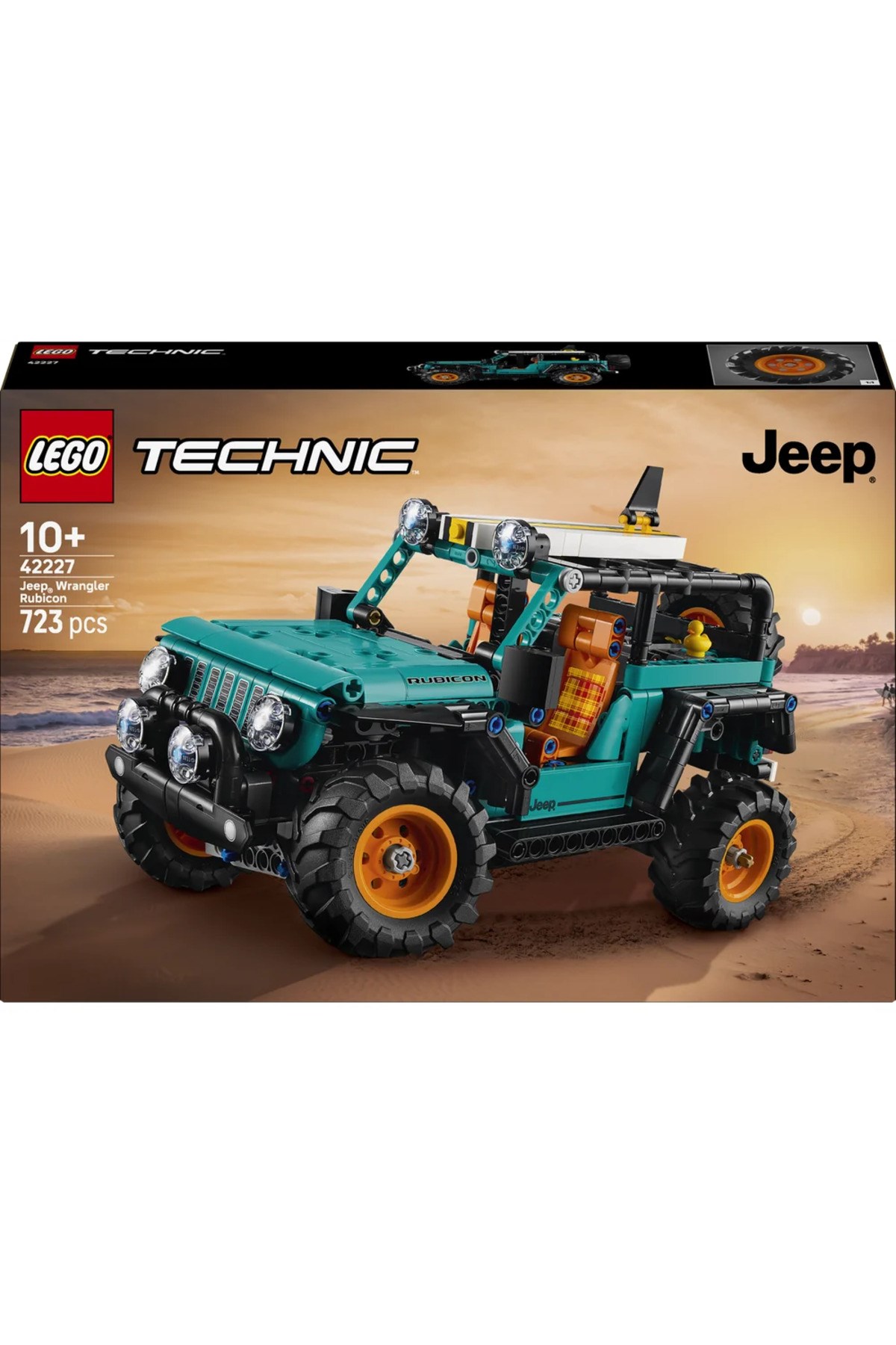 LEGO Technic Jeep Wrangler Rubicon SUV 42227-Lego Technic