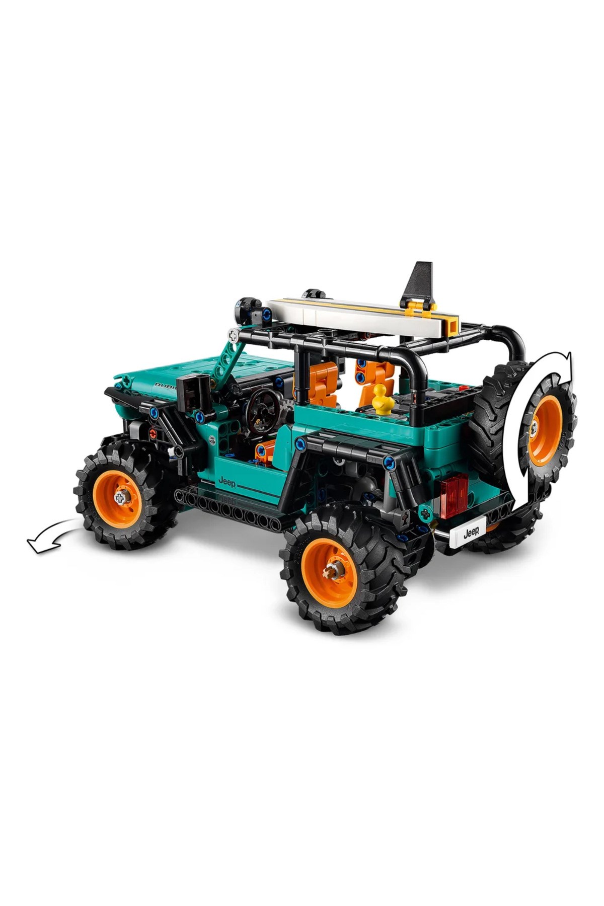 LEGO Technic Jeep Wrangler Rubicon SUV 42227-Lego Technic