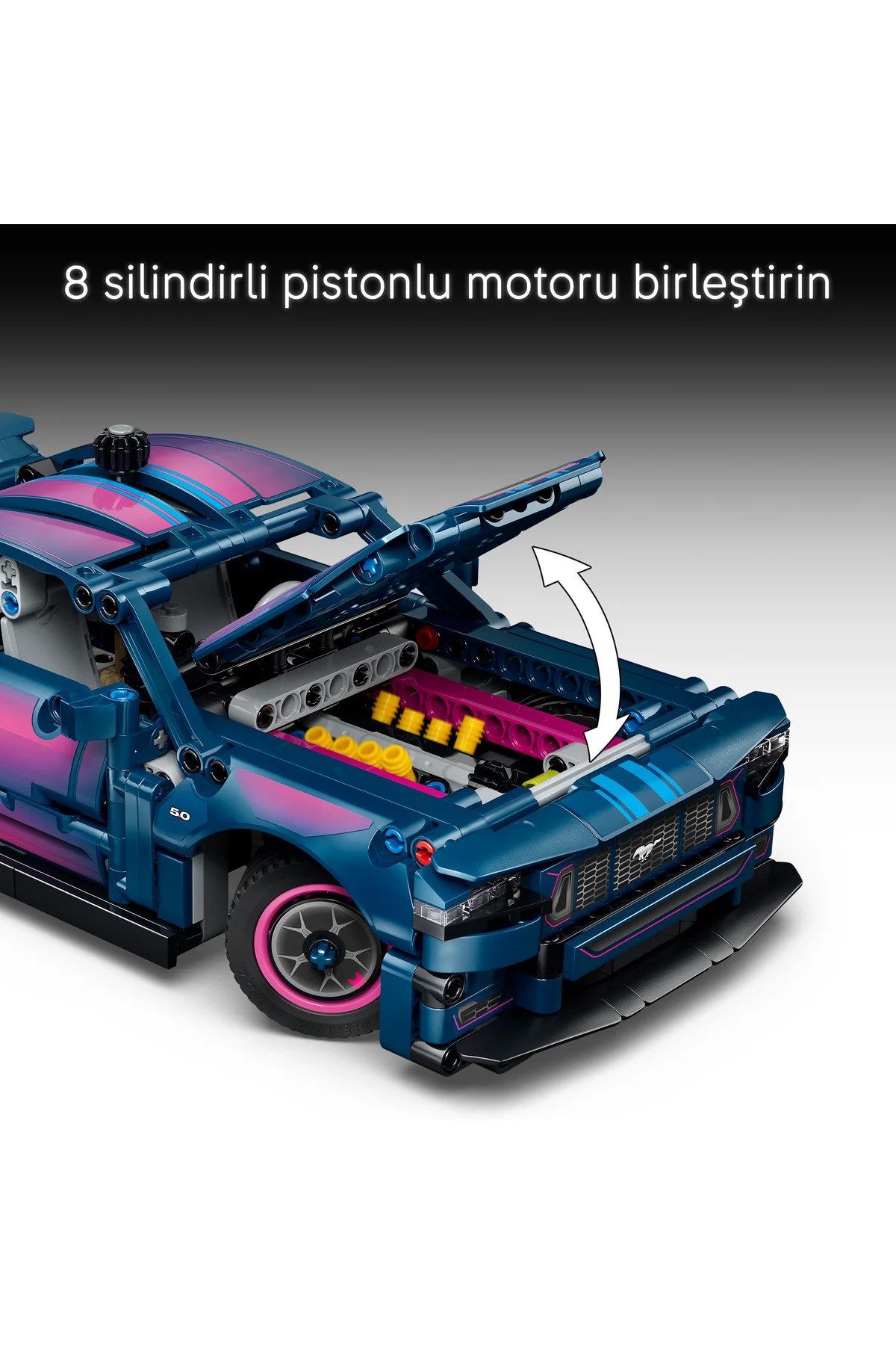 LEGO Technic Modifiye Ford Mustang GT Araba 42236-Lego Technic