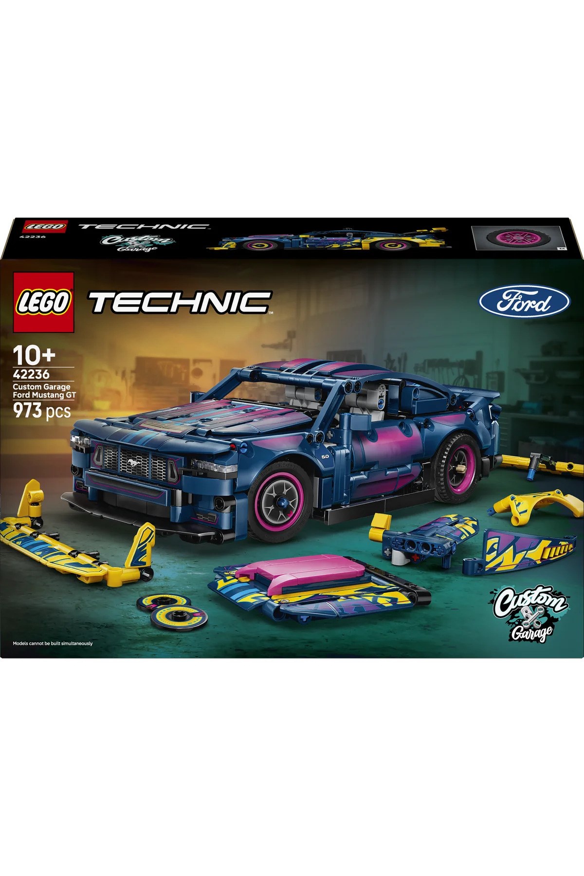 LEGO Technic Modifiye Ford Mustang GT Araba 42236-Lego Technic