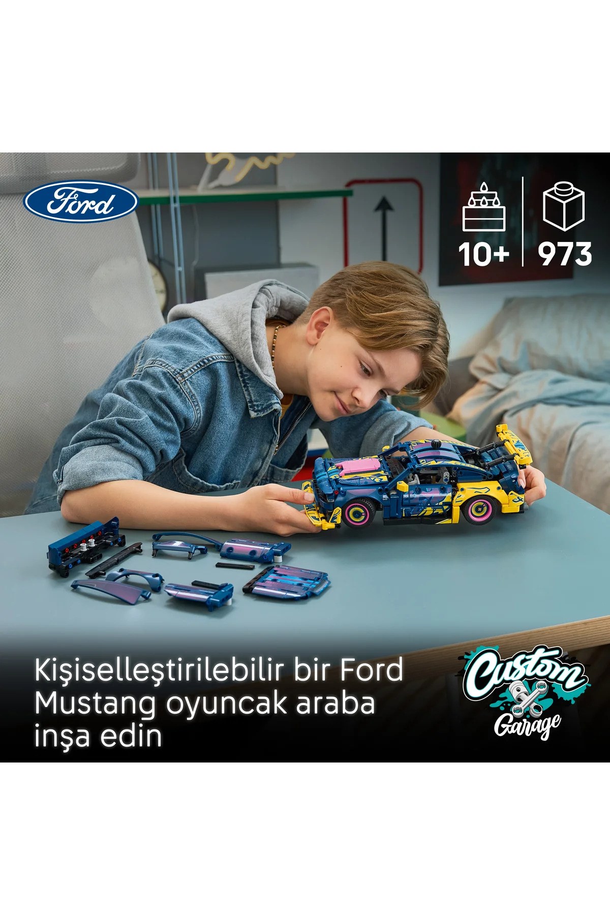 LEGO Technic Modifiye Ford Mustang GT Araba 42236-Lego Technic
