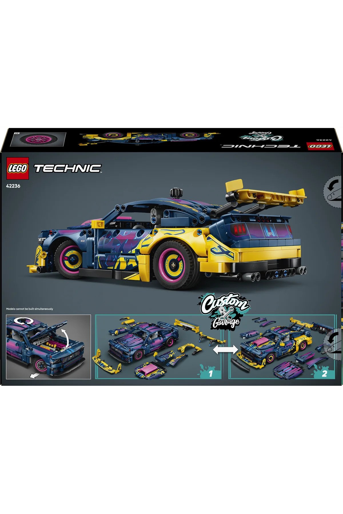 LEGO Technic Modifiye Ford Mustang GT Araba 42236-Lego Technic