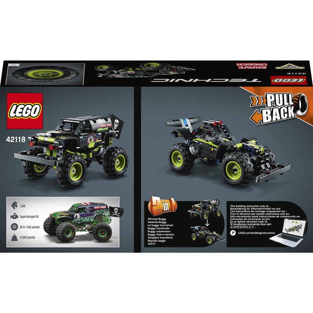 LEGO ® Technic Monster Jam® Grave Digger® 42118-Lego