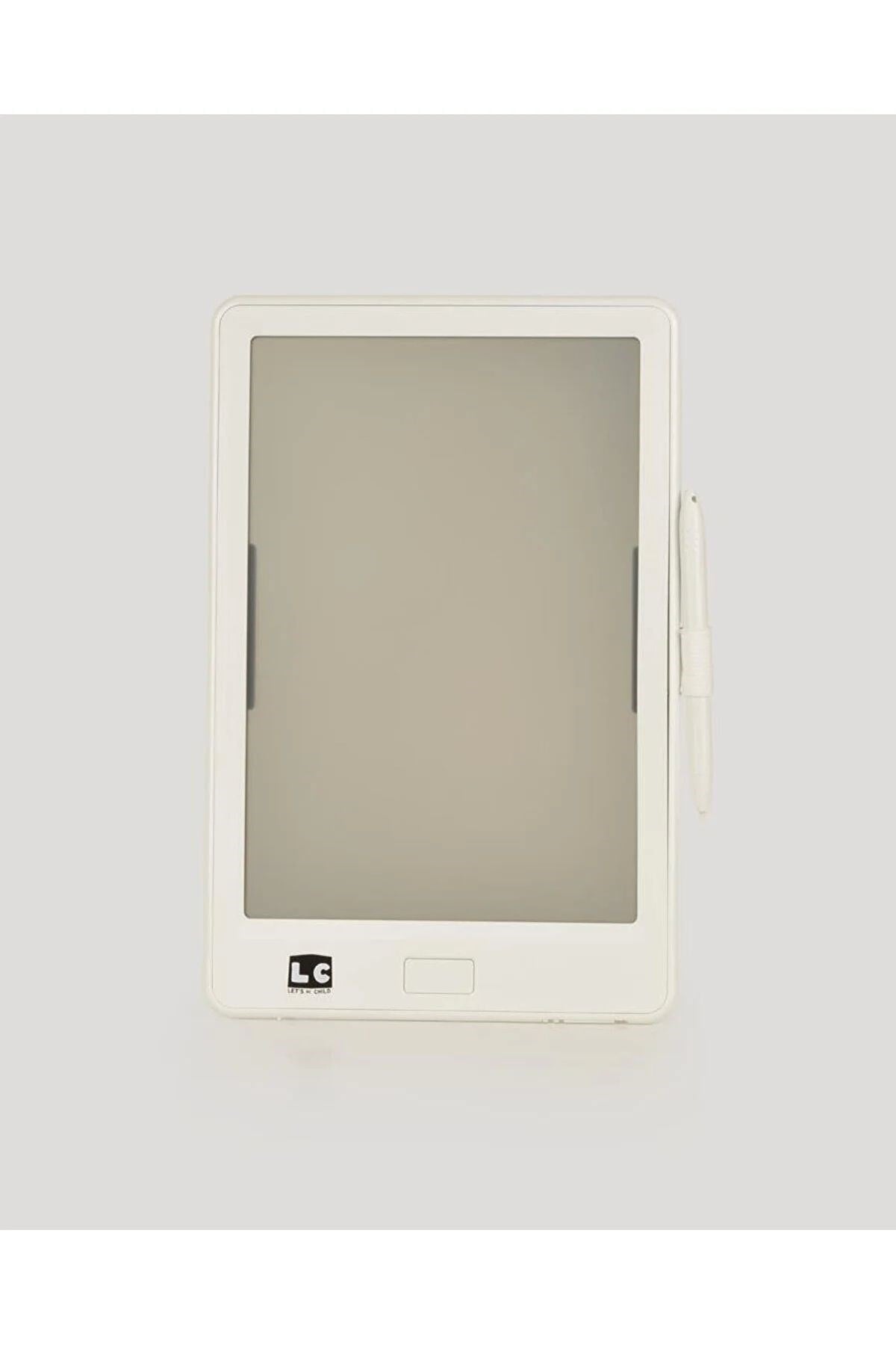let's be child 10 inch Şeffaf LCD Dijital 4 Adet Çizim Kartlı Tablet-Eğitici Oyuncak