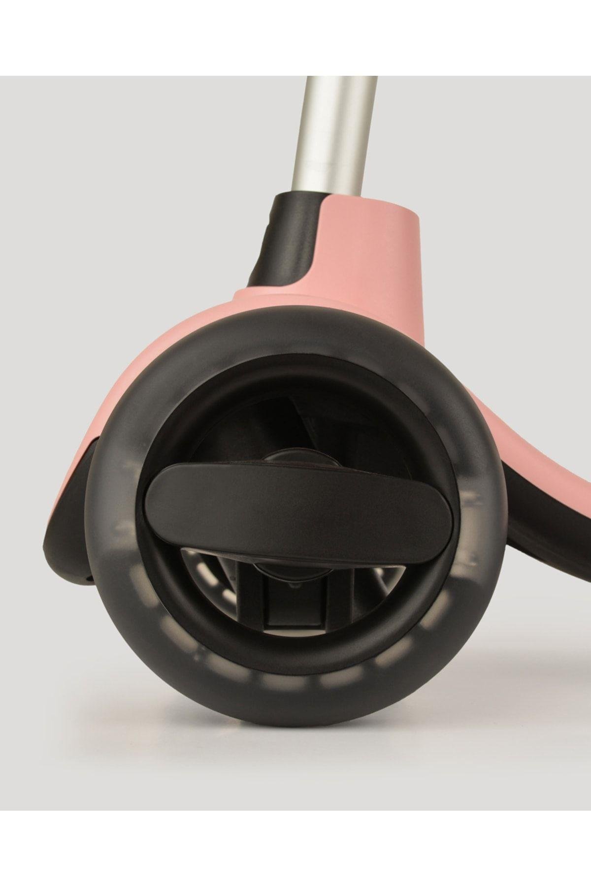 let's be child Lc Let\'s Ride Scooter-pembe Renk, Işıklı Teker-Scooter