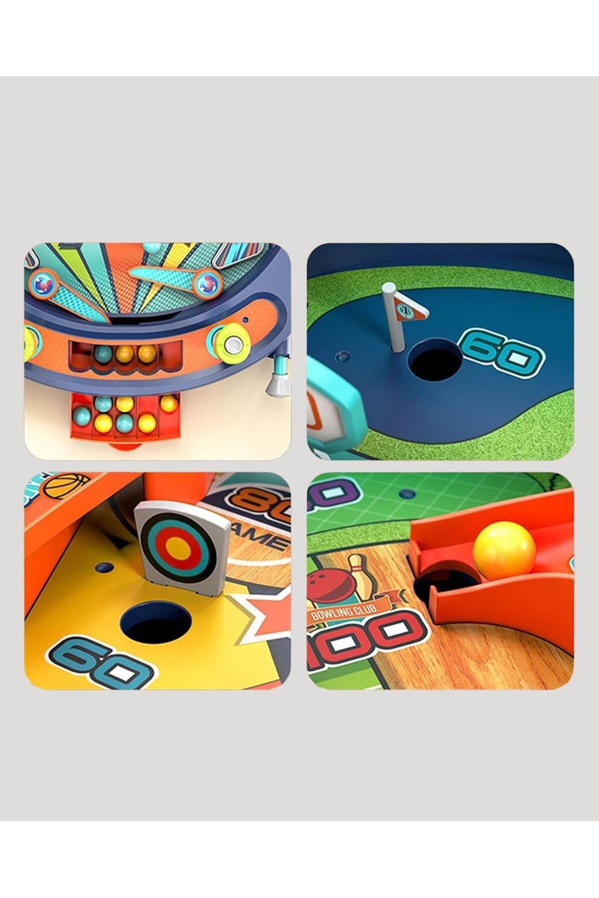 Let's Be Child Mini Langırt Oyun Masası-Eğitici Oyuncak