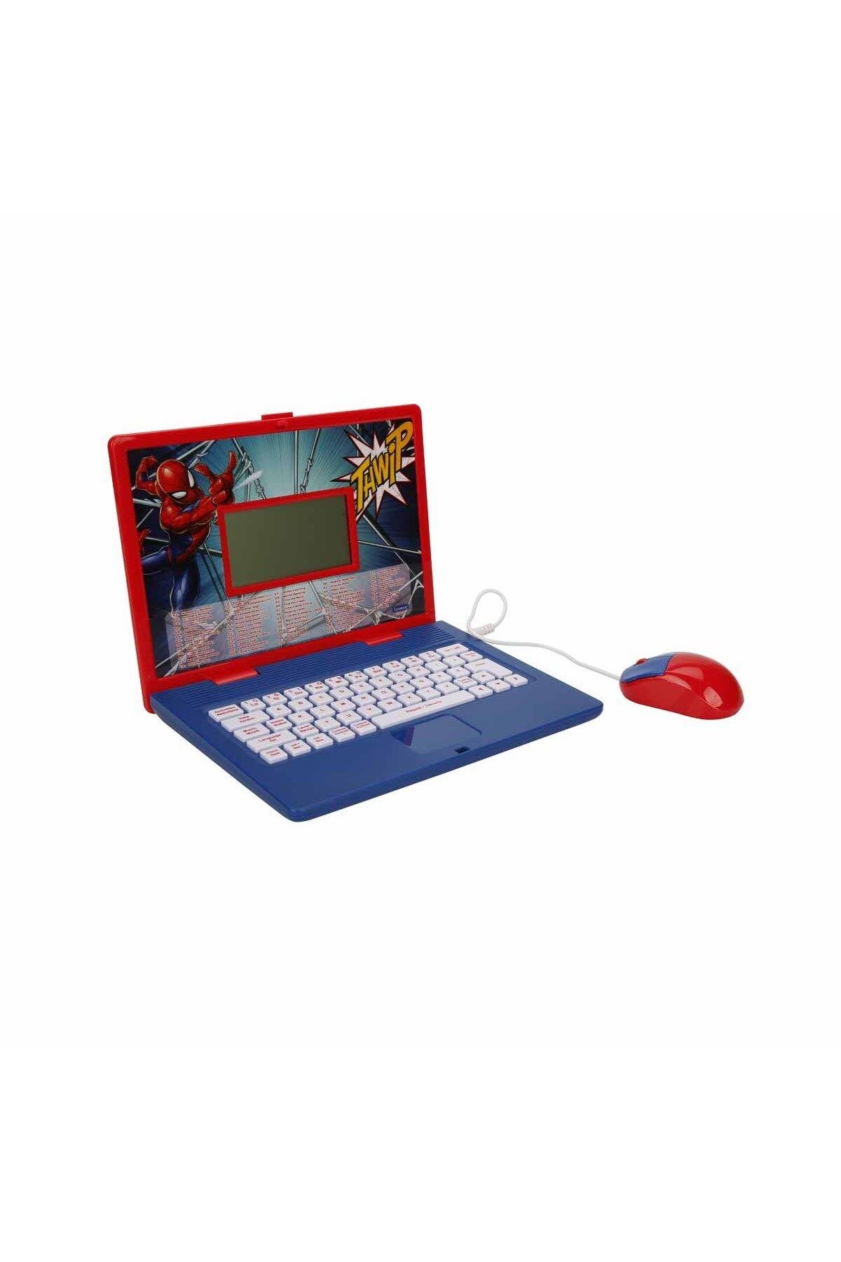 Lexibook Spiderman Lisanslı İngilizce Türkçe Çocuk Bilgisayarı Laptop - 124 Fonksiyonlu-Eğitici Oyuncak