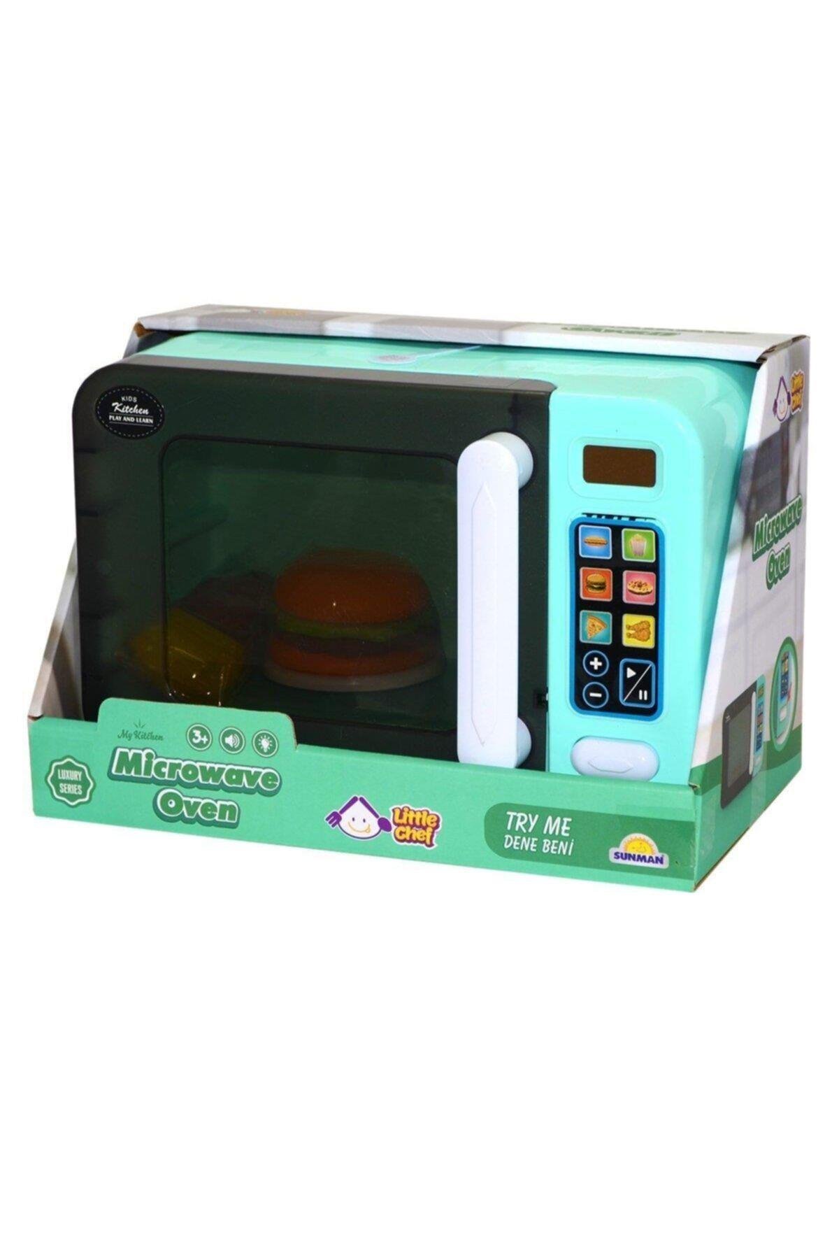 Little Chef Sesli Ve Işıklı Mikrodalga Fırın Kategori 03011-Kız Rol Oyuncakları